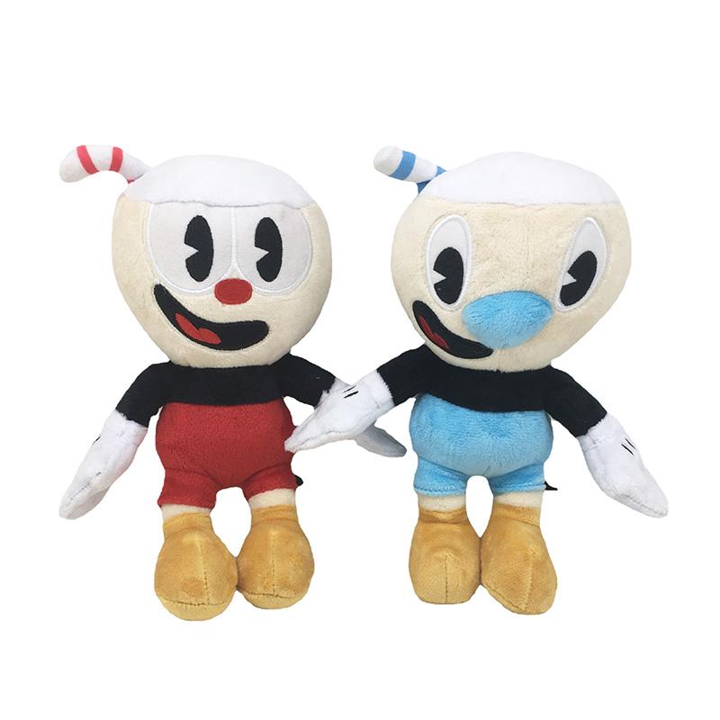 Cuphead Plush Doll Mugman Toy Adventure Game The Chalice Devil Legendary King Dice Cala Maria Stuffed Pillow Fans Birthday Gift