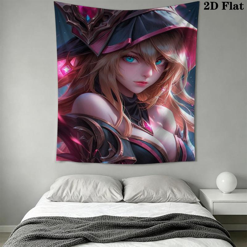 Yu-Gi-Oh! Wandteppich Ästhetisches Wandbehang Gedruckter Stoffdecke Dekorative Wandteppiche für Schlafzimmer Wohnzimmer Heimdekoration