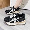 Light Luxury Thick-soled Women's New Spring and Autumn Mesh Breathable Sports and Leisure Shoes Dad Shoes