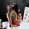 Virgen Mary Virgin De Guadalupe Soft Phone Case for Samsung Galaxy S26 S25 Edge S24 Ultra S23 Plus S22 S21 FE S20 Black Cover Ba