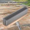 Stainless Steel Wire Broom Brush Rust-Proof Weed Moss Remover Deck Scrub Brush  Swimming Pool