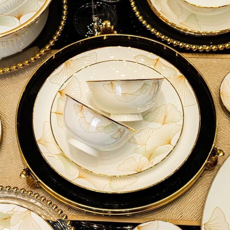 Jingdezhen European Bone China Dinnerware Set