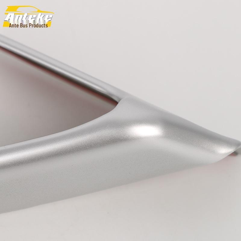 18 URV Front Triangle Decorative Panel: Electroplated Door Inner Triangle Accent Accessory