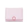 Pu Leather Folding Purse Multi-card Card Holder Fashion Tri-Fold Wallet  Ladies