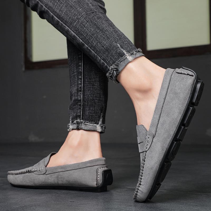 Casual Driving Shoes for Men Soft Sole 2025 New Stylish Mens Loafers Designer Male Slip on Footwear Leisure Walk Moccasins Flats