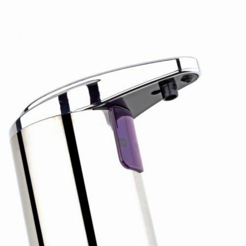 Modern Minimalist 304 Stainless Steel Automatic Soap Dispenser With Infrared Sensor For Restrooms