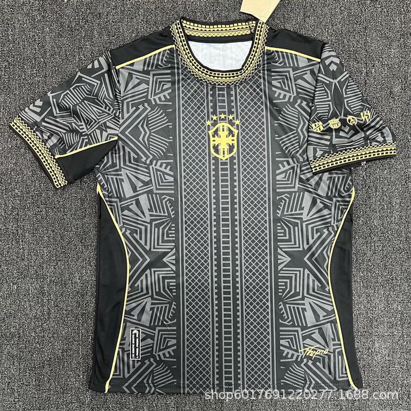 Brazil 2026 World Cup Jersey: Home/Away Special Edition Training Top (Fan Version, Sizes S-4XL) S