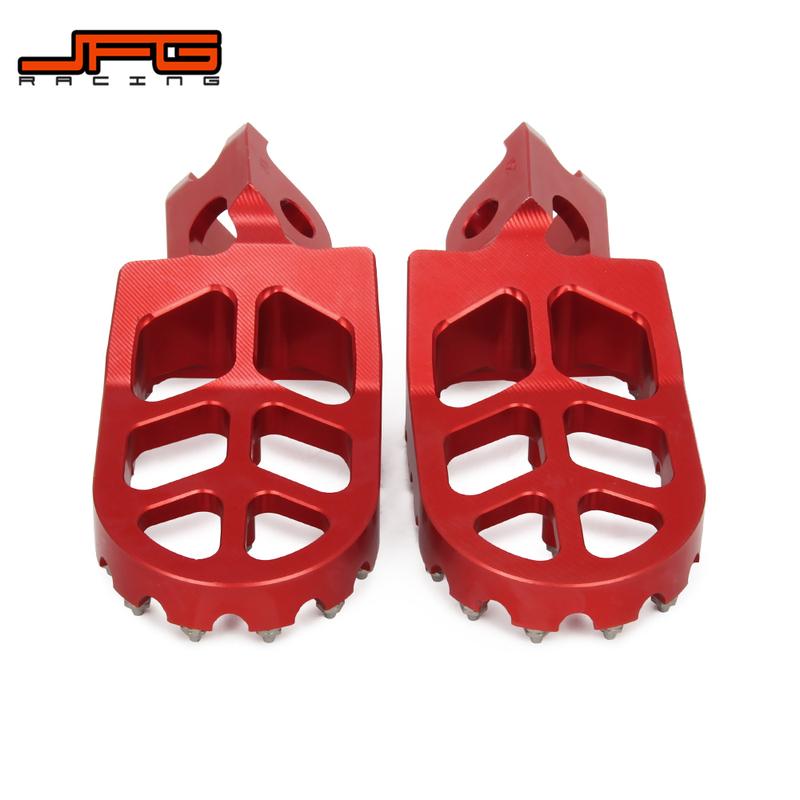 Motorcycle CNC Gear Shift Foot Lever Foot Pegs Rest Footrests Pedals Footpegs For HONDA CRF250R 2010-2013 2014 2015 2016 2017