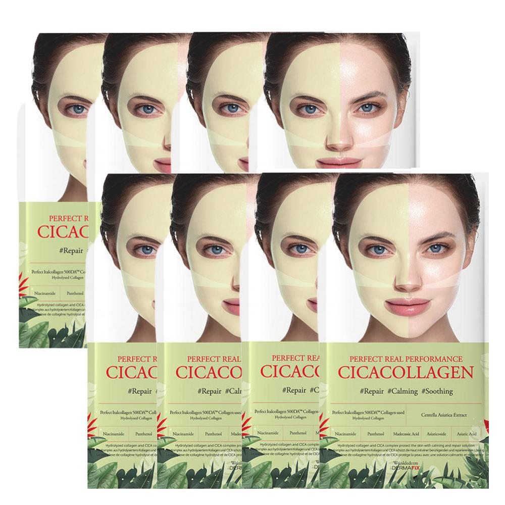 DERMAFIX Perfect Real Performance Cica Collagen Mask 8 Sheets