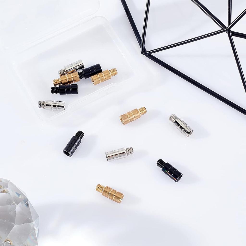 10 Pcs Pures Coppers Dart Weight Add Accentuator Tool 2BA Thread Counterweight Hardware Weight Dart Replacement Parts