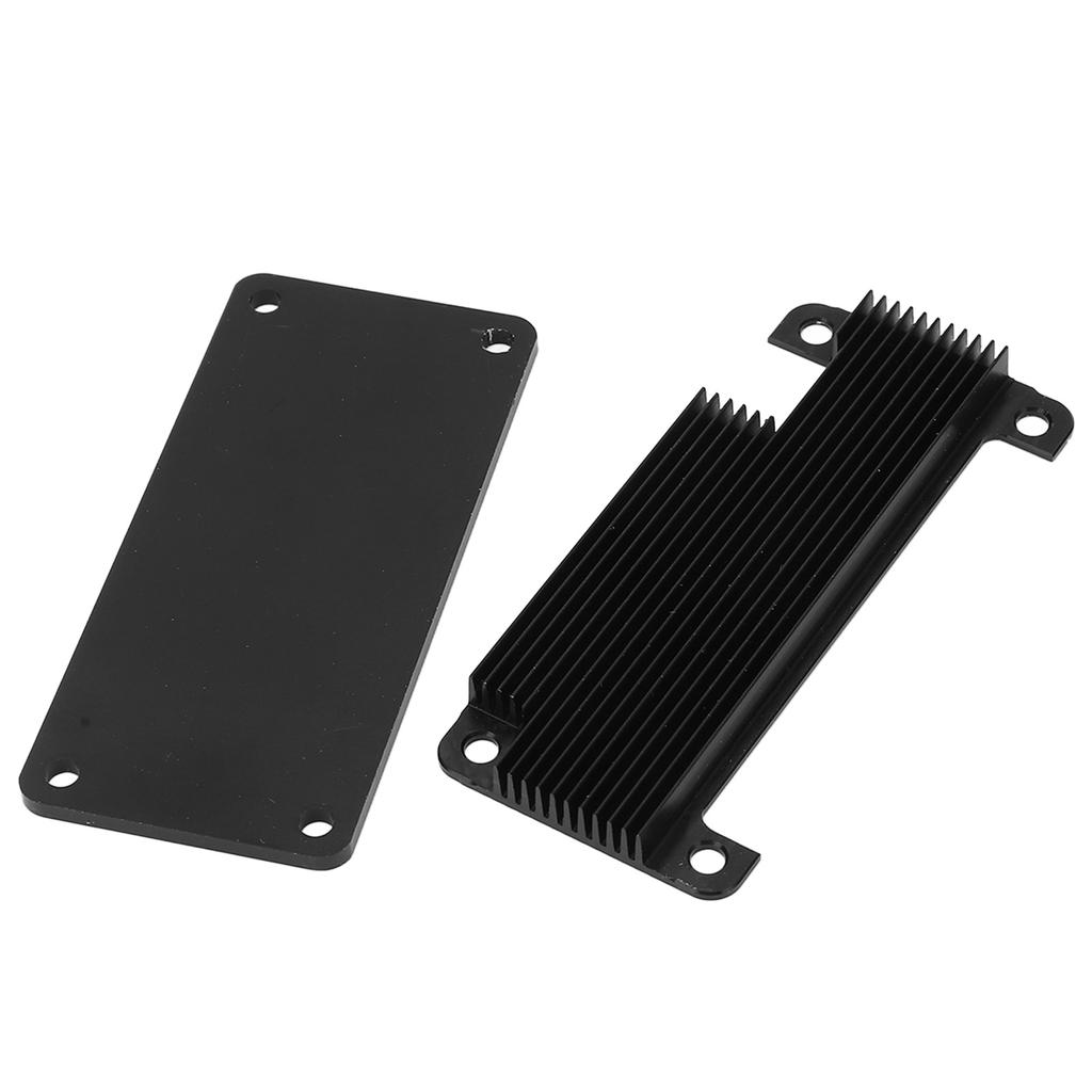 Schutzgehäuse Gehäuse Gehäuse Schnelle Kühlung Zubehör für Raspberry Pi Zero 2W Schwarz