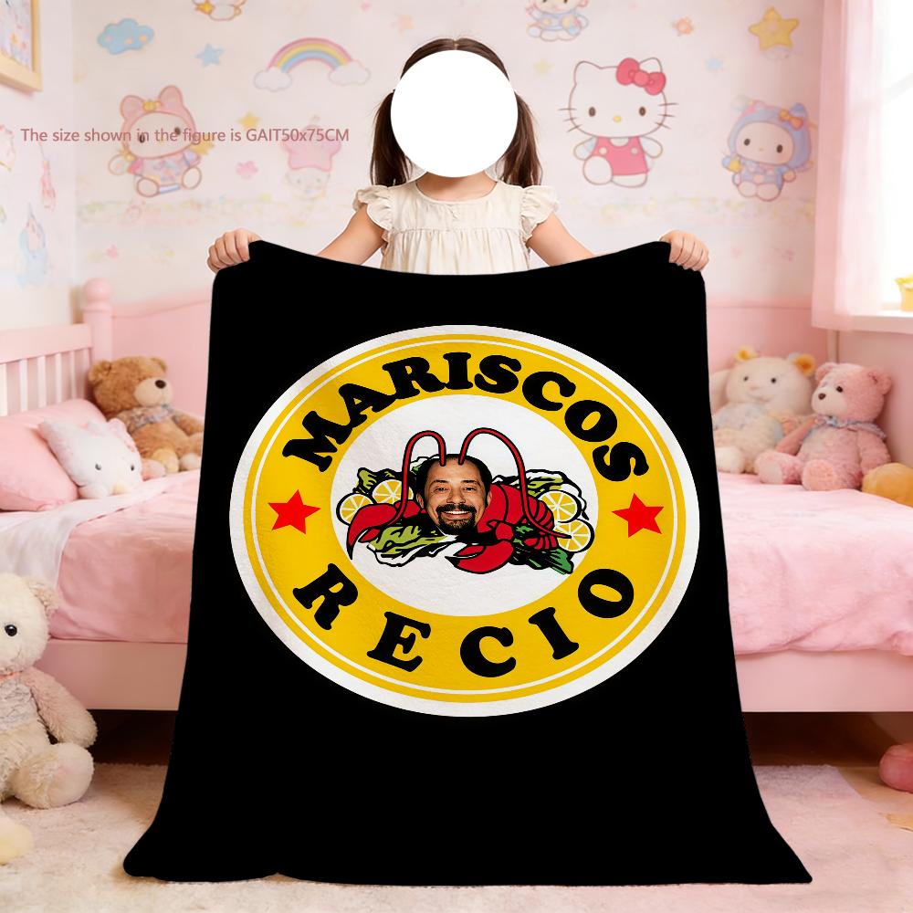 Mariscos Recio Blanket For Soft Throw Blanket for Picnic Bed Sofa Home Bedroom Cozy Warm Comfortable