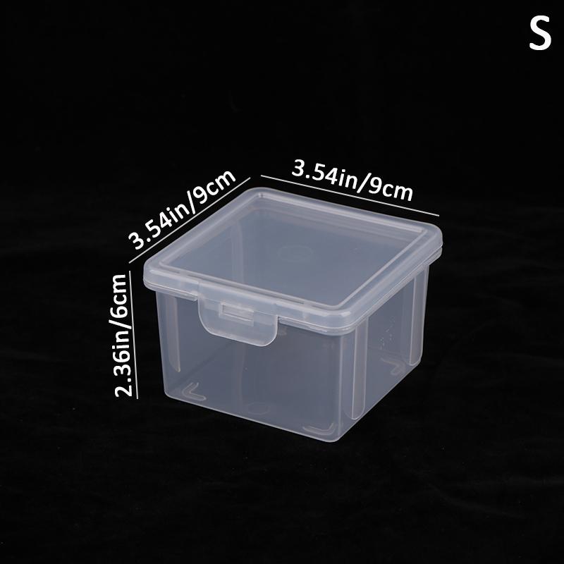 1 шт. Прозрачный холодильник для хранения овощей, мяса, герметичный контейнер для хранения продуктов, переносная холодильная тарелка, коробка для хранения свежих продуктов S