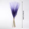 10pcs Artificial Boho Flower Faux Pampas Grass Fake Fluffy Reed Wedding Flower Arrangement Decorations Home Room Decor Flowers