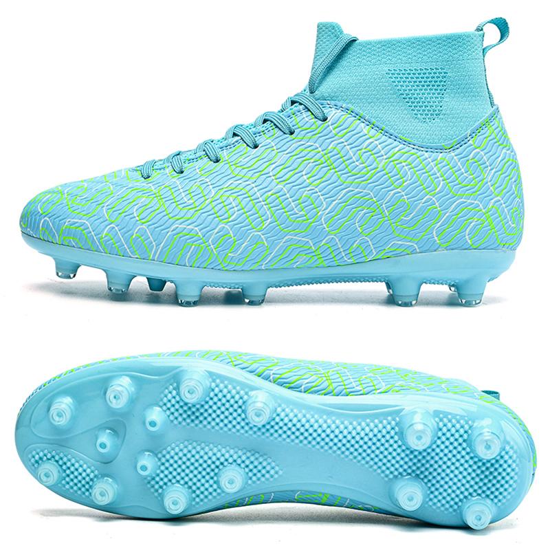 35-45Унисекс футбольные бутсы Молодежные футбольные бутсы большого размера Резиновая — фото 19