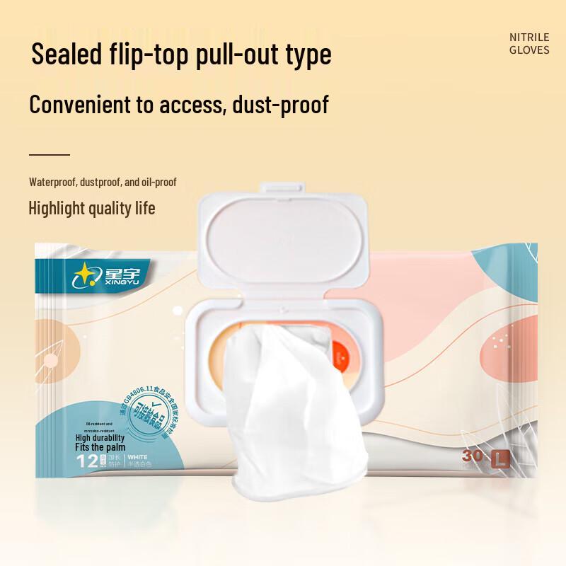 

Xingyu Расширенные Толстые Одноразовые Нитриловые Перчатки