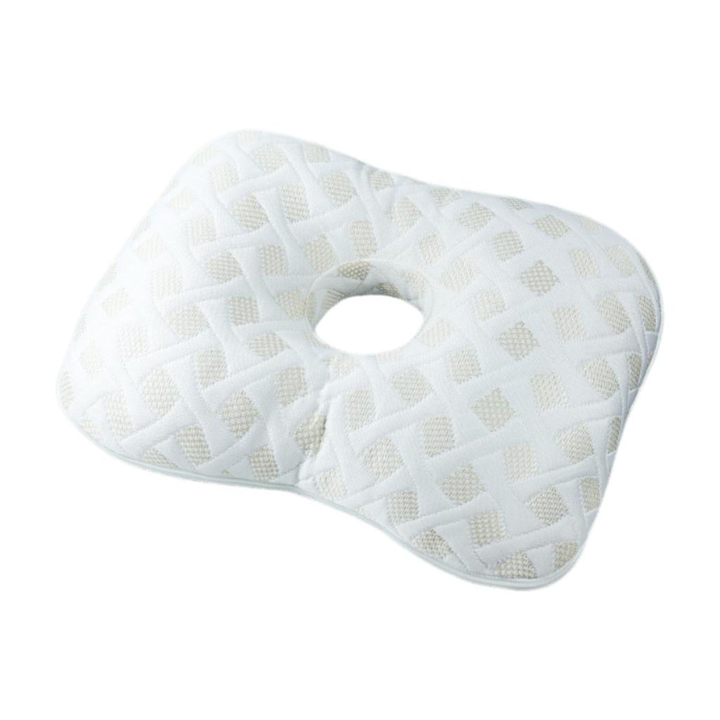 PP Cotton Milk Silk Side Sleeper Ear Pillow Adjustable Guard Protector Portable Sleeping Cushion for Neck Relief Home Use