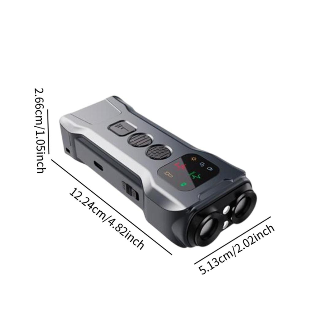 Pet Dog Repeller Ultrasonic Dog Training Device Rechargeable Anti Dog Bark Stop-Barking Device With LED Flashlight