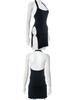 European/American Style 2026 Summer Halterneck Backless Bodycon Dress
