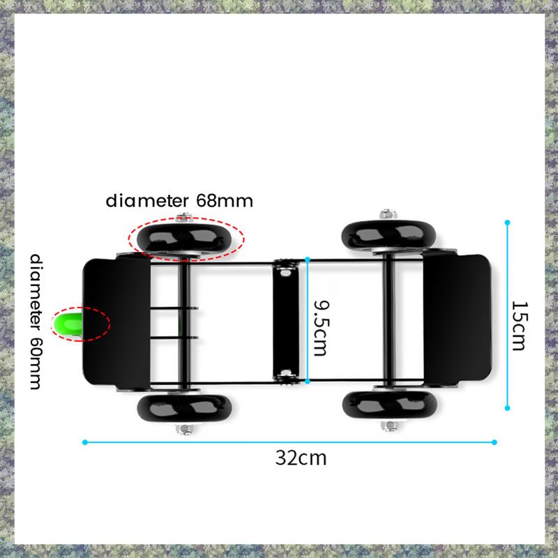WON Motorcycle Moving Trailer Motorbike Supplies Mover Removal Device 1 PCS Professional