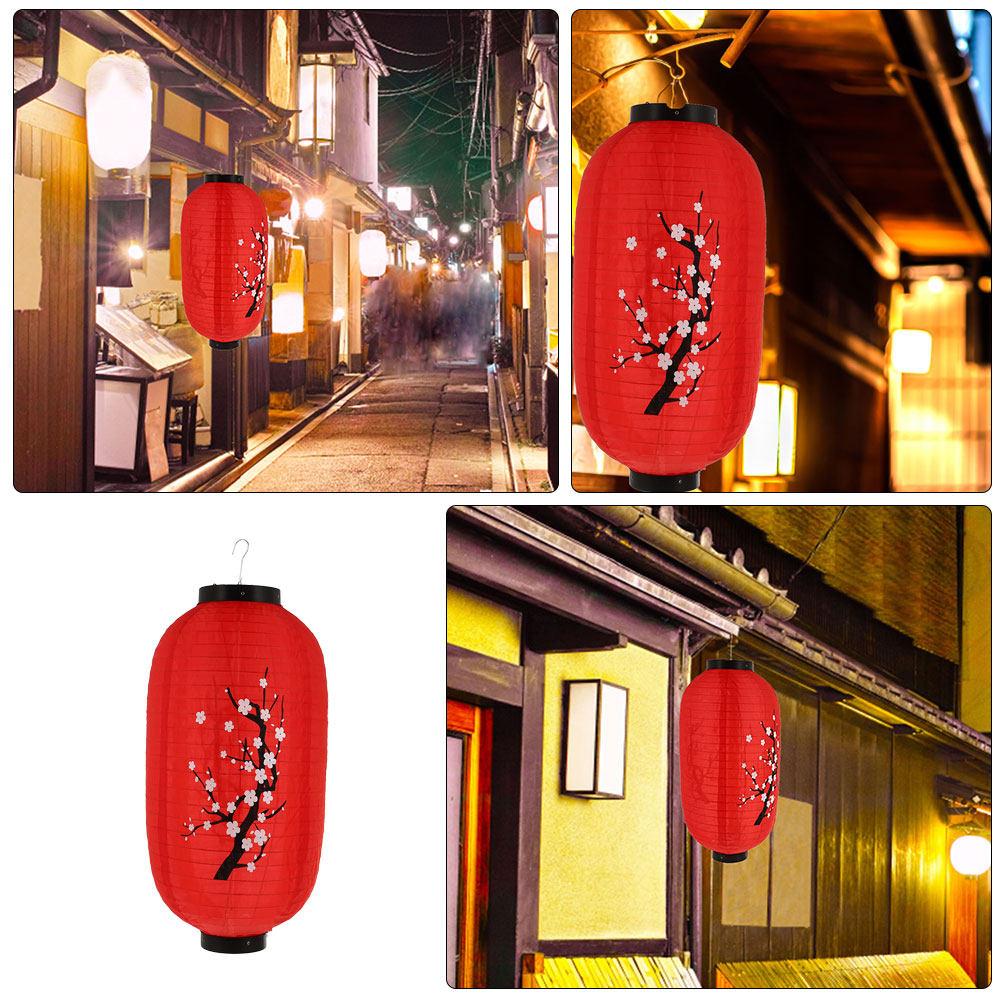 Japanese Lantern Durable Hanging Pattern Lantern Indoor Outdoor Decorative Lanterns for Restaurant Festival and Home