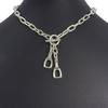 GUCCI Horsebit Necklace Silver925 45.1g unisex Used