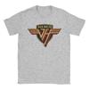 Harajuku TShirt Van Halen Rock Music Band Logo Cotton T Shirts  Novelty Tee Shirt for Unisexs Summer YK Casual Short Sleeve Tees