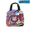 Magic Digital Circus Lunch Bag Aluminum Foil Insulated Lunch Box Tote Bag Children'S Meal Bag With Meal Bag