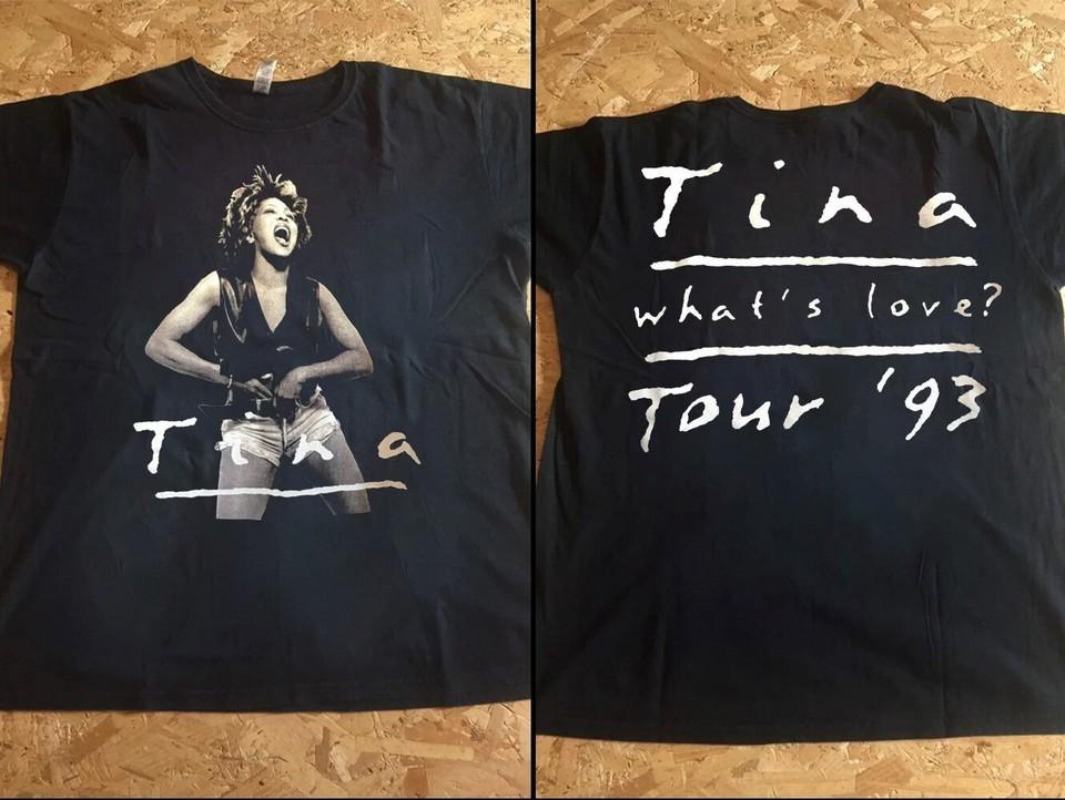 Tina Turner 1993 Whats Love Tour T Shirt Tina Turner Tour 1993 TShirt XXL