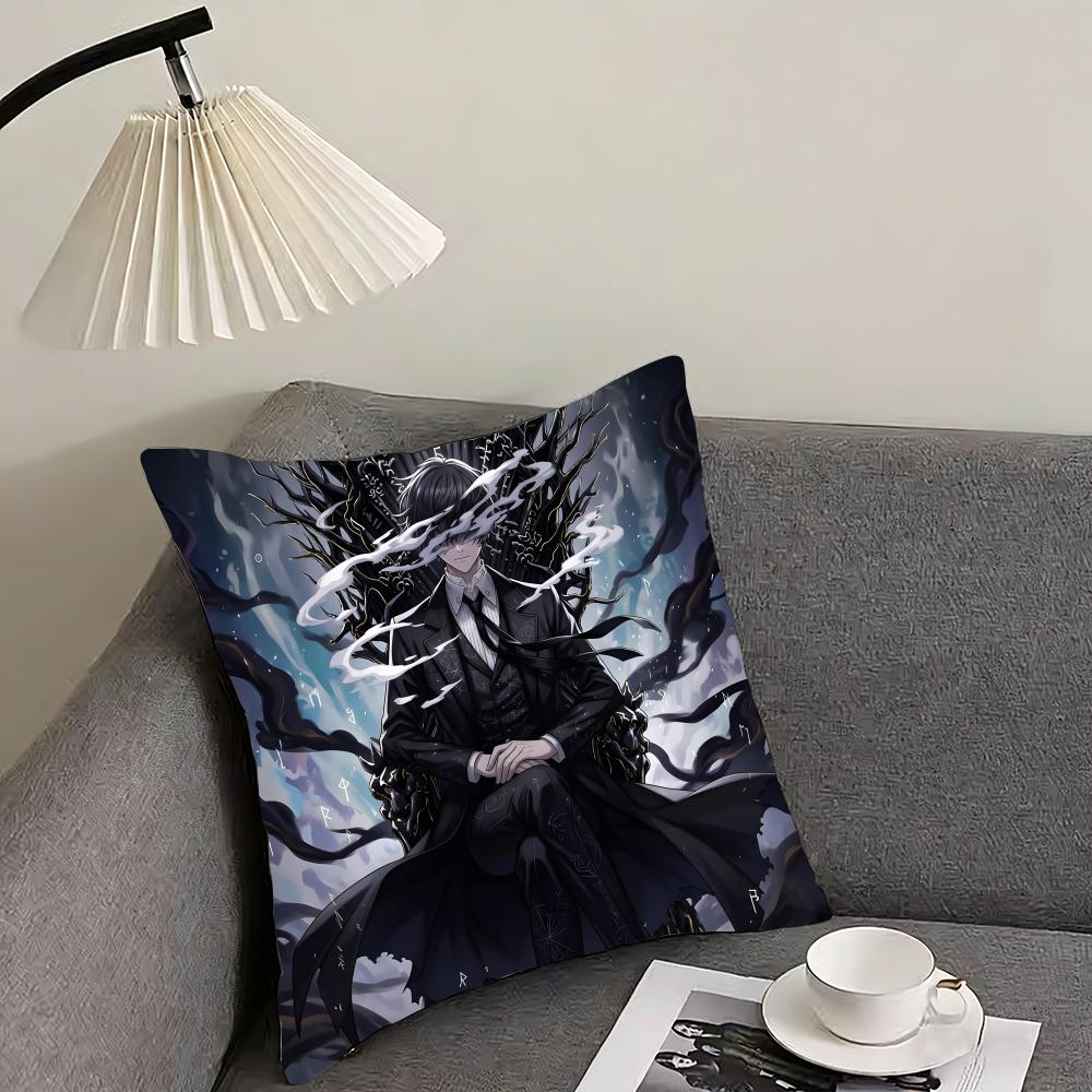 

LLord Of MysteriesS Novel Cushion Cover Pillowcase Ultra Soft Skin Friendly Fabric Cloud Like Comfort Concealed Zipper 30x30cm