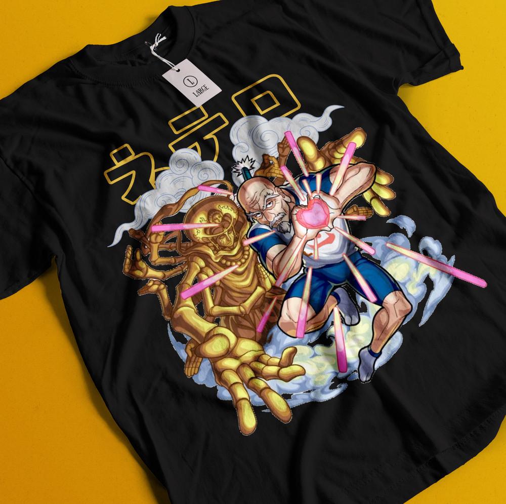 

Netero T-Shirt Hisoka Tshirt Gon Hunter HXH Anime Shirt Pitou Meruem Killua Tee XL