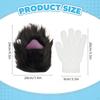 Gloves Cartoon Halloween Costume for Nightclub Festival Role Play Props
