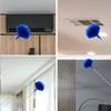 Dense Bristles Cobweb Duster Telescopic Handle Ceiling Duster Spider Web Brush  Ceiling Cleaning
