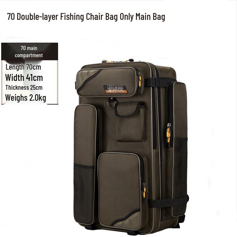 Thickened Waterproof Fishing Chair & Gear Backpack
