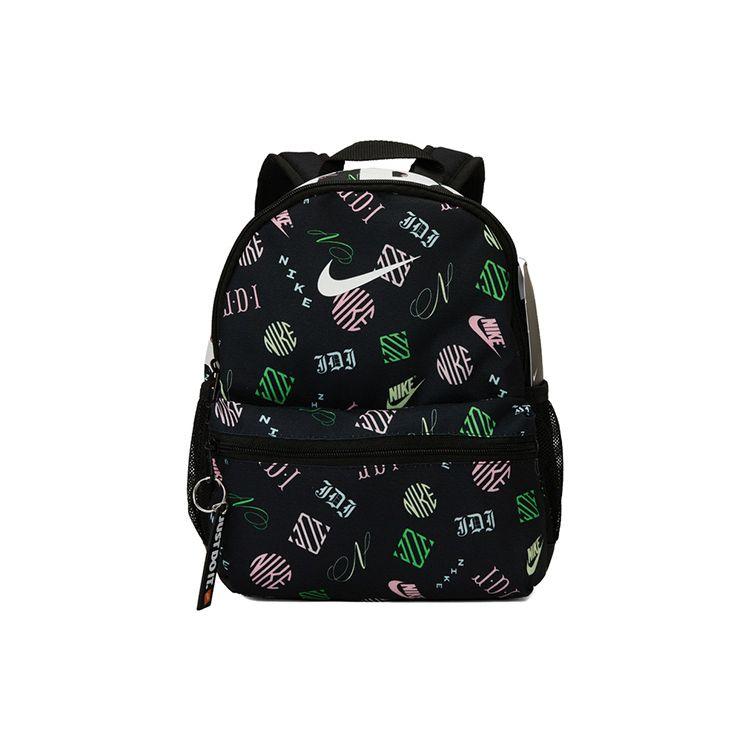 Nike Sports Logo All Over Print Cotton Mini Backpack Women Backpacks Black DA5848-010 Black 7830₽