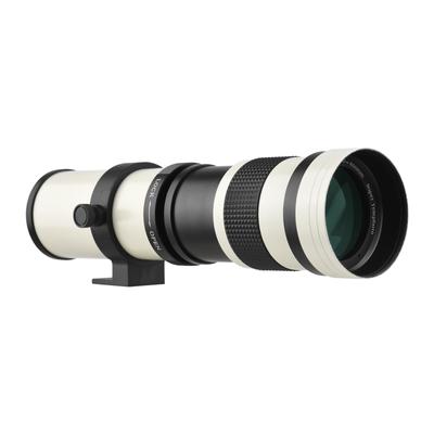 Fotoaparát MF Super teleobjektiv se zoomem F/8.3-16 420-800 mm T Mount s univerzálním 1/4 závitem