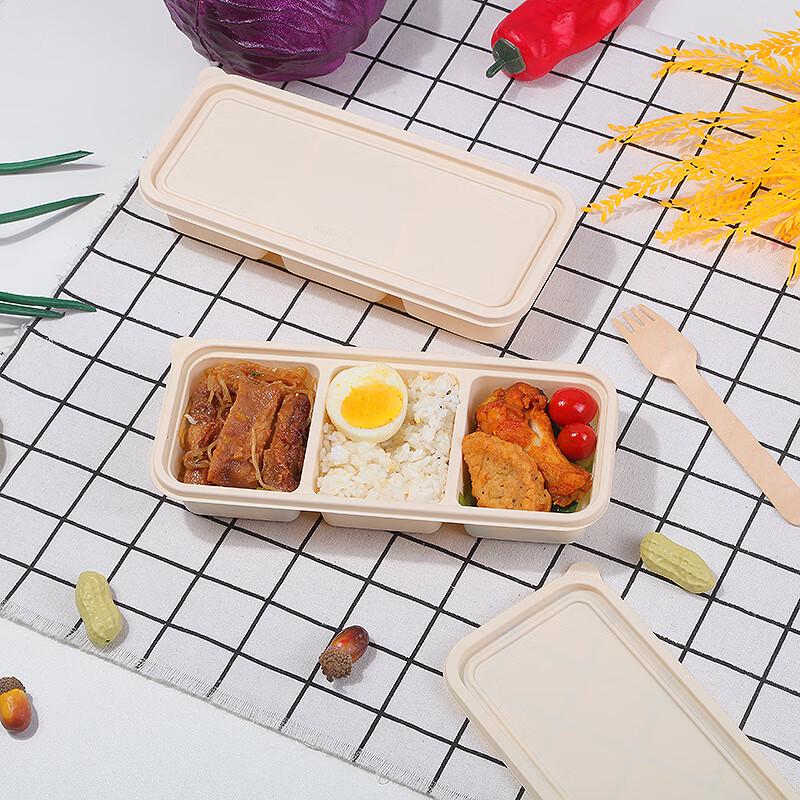Changbaosen Eco-Friendly Biodegradable Corn Starch Disposable Meal Boxes