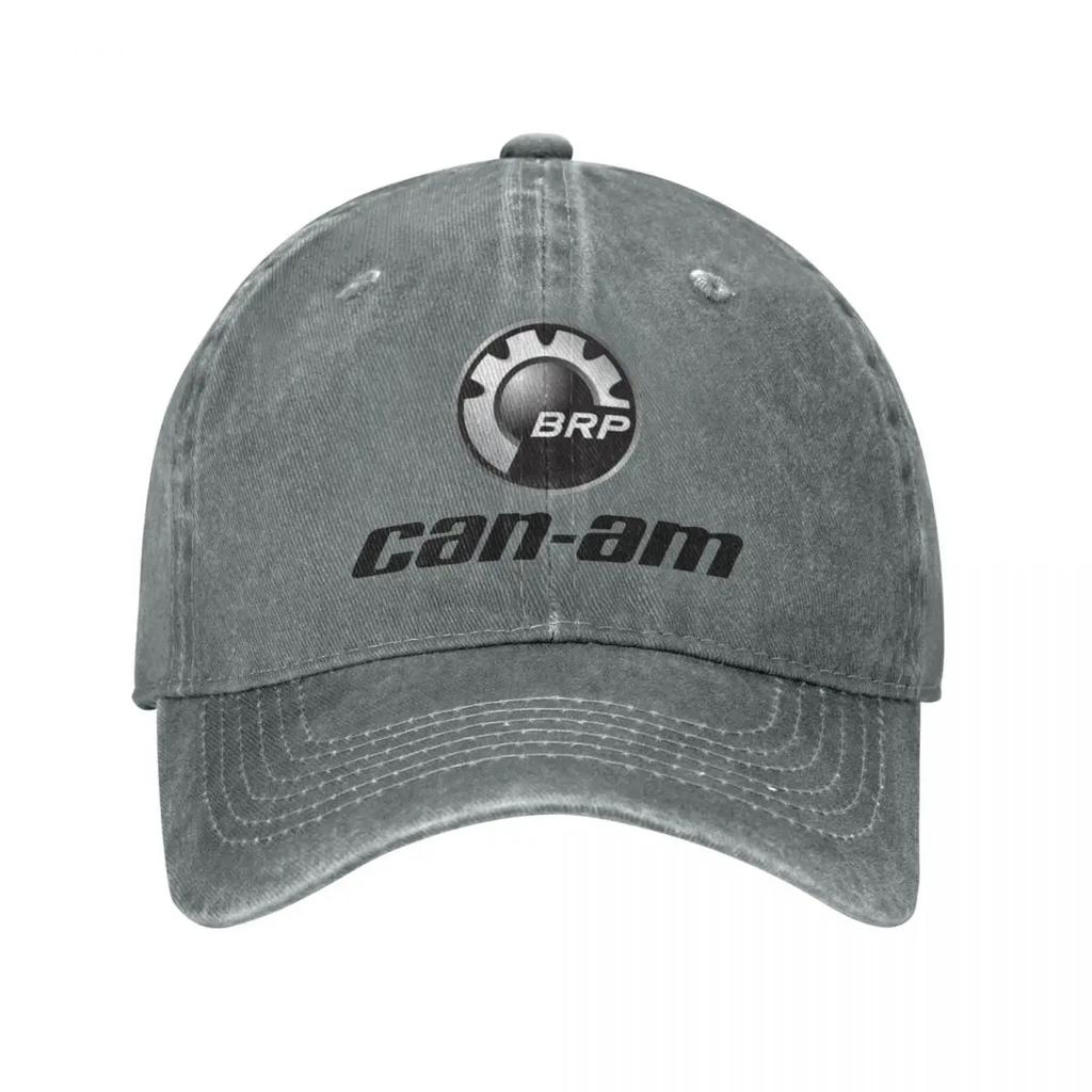 BRP Can Am Spyder Baseball Caps for Men Distressed Washed Snapback Hat Motorcycle Outdoor Activities Adjustable Hat