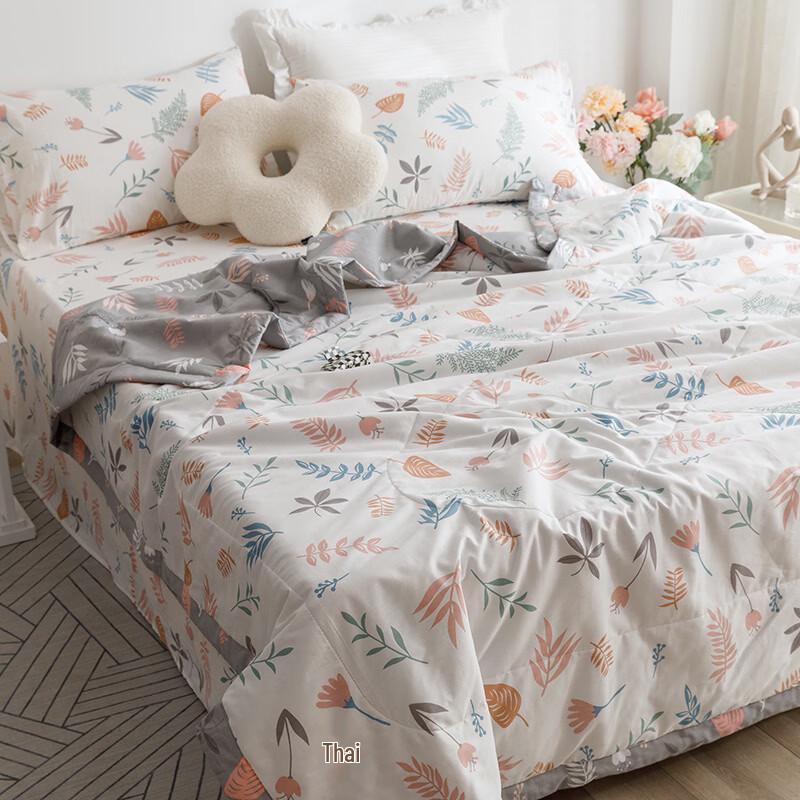 Yalu Dora Garden Cotton Summer Quilt