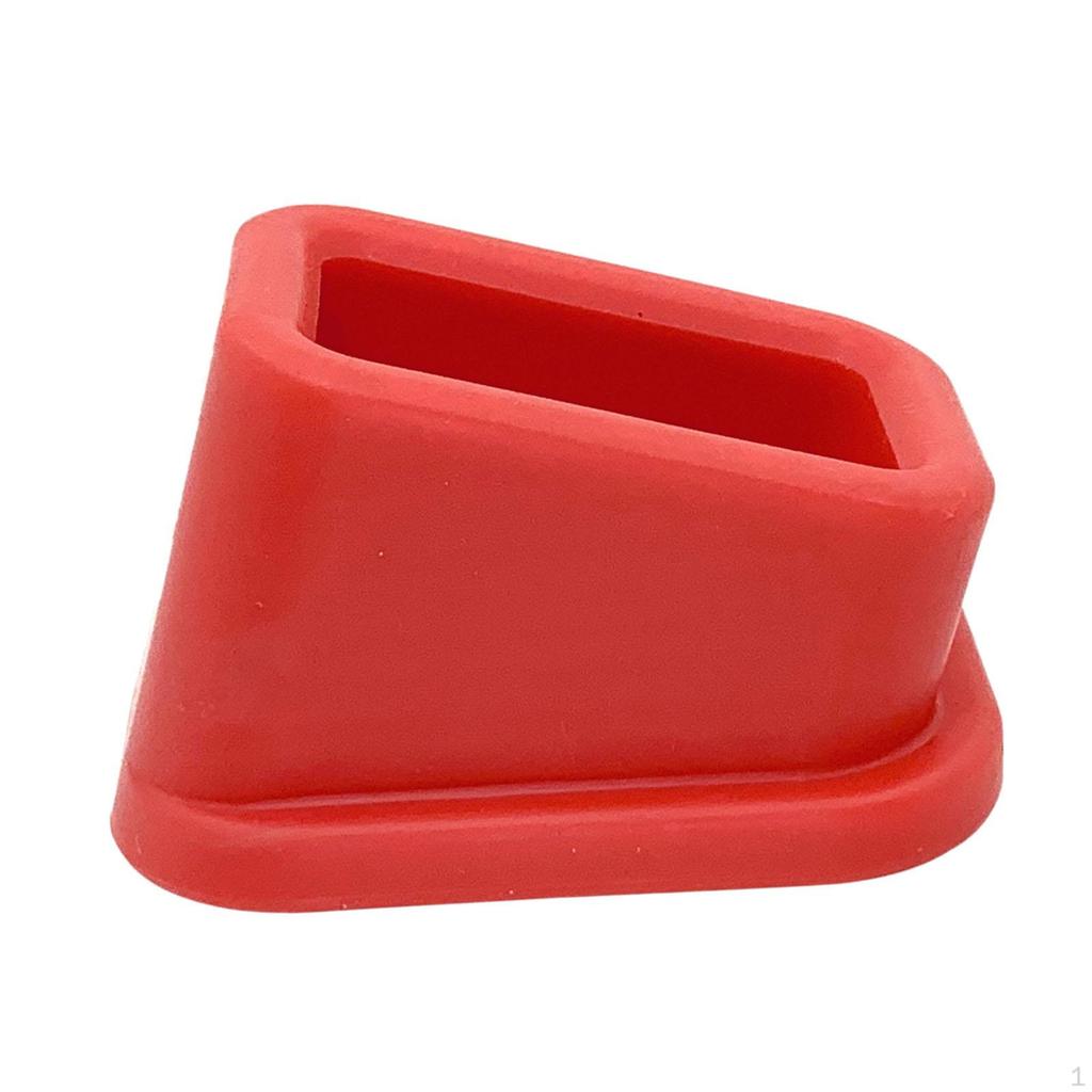 Car Seatbelt Buckle Holder Practical Retainer for Quick Buckling Red