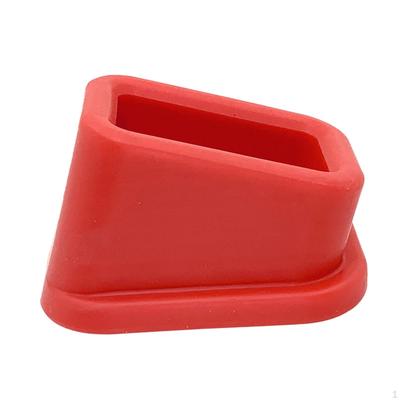 Car Seatbelt Buckle Holder Practical Retainer for Quick Buckling Red