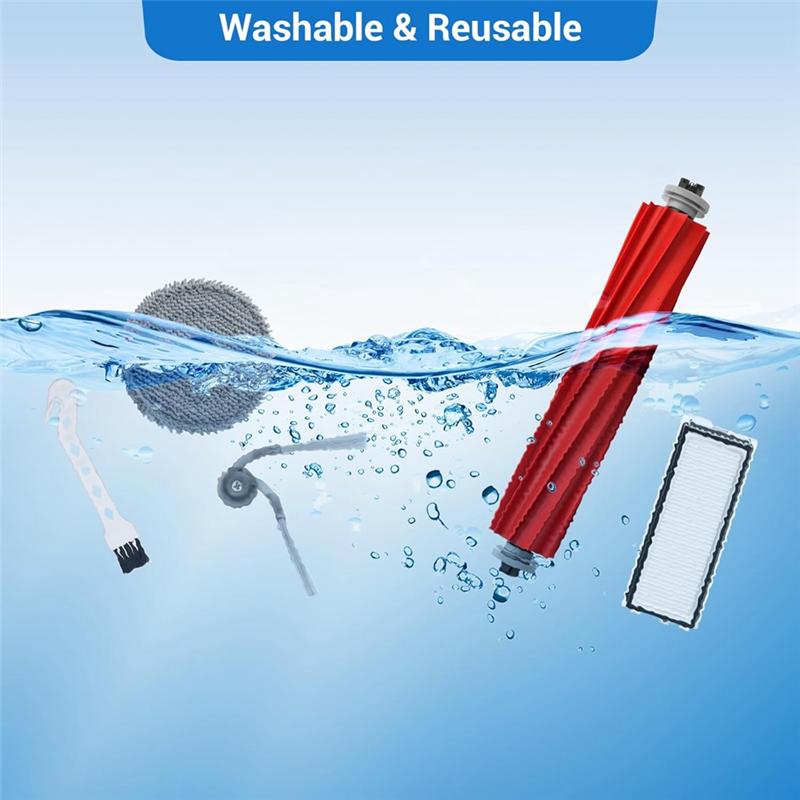 Robotic Vacuum Cleaner Accessories Replacement Parts For Roborock QV 35A QV 35S QR 598 QR 798