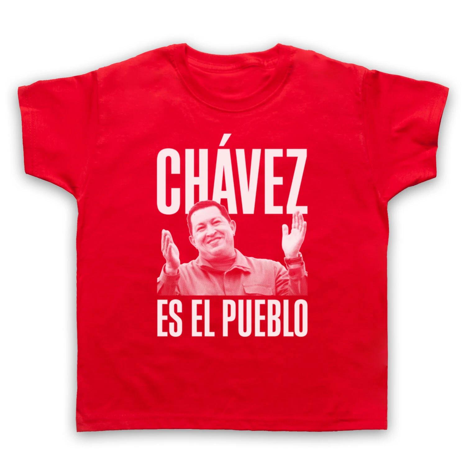 HUGO CHAVEZ ES EL PUEBLO THE PEOPLE CHÁVEZ UNOFFICIAL KIDS CHILDS T-shirt 140