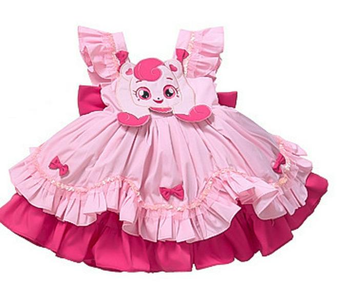 Girls' Lolita Dress - Spring/Autumn 2025 Cute Cartoon Princess Birthday Gown