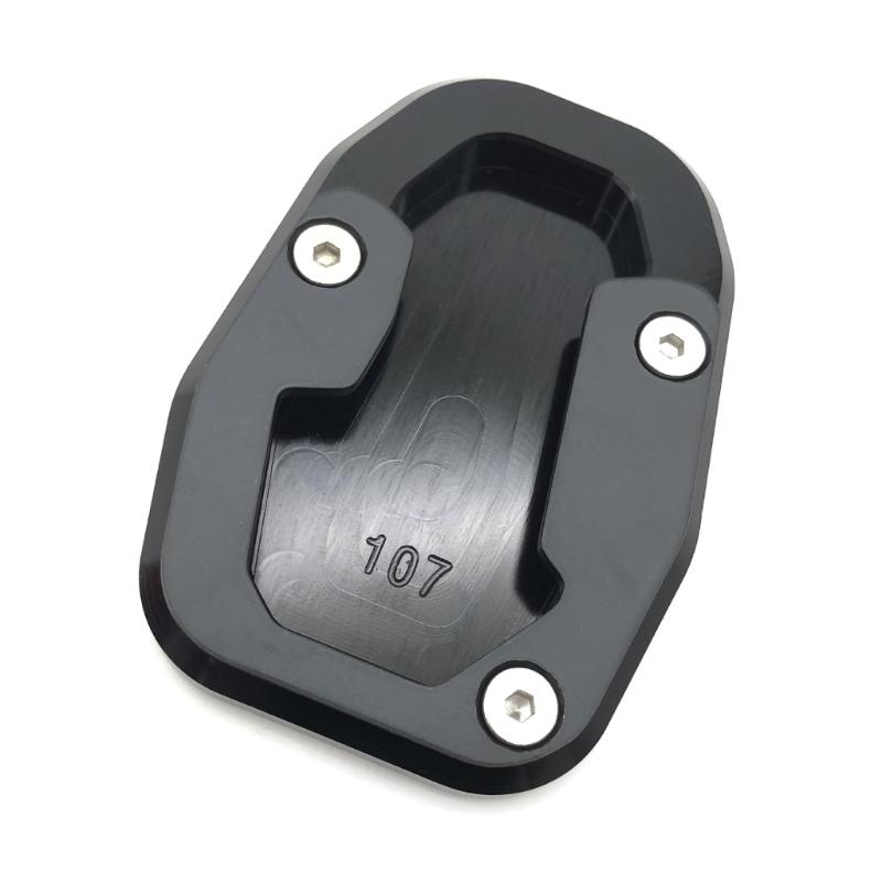 Motorcycle Side Stand Support Plate Aluminum Kickstand Extension Plate Foot Side Stand Enlarge Pad for DESERT X 2022+