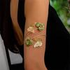 Unique Bohemian Inspired Arm Jewelry With Artistic Hollow Butterfly Details In Multiple Colors Season Floral Bangle