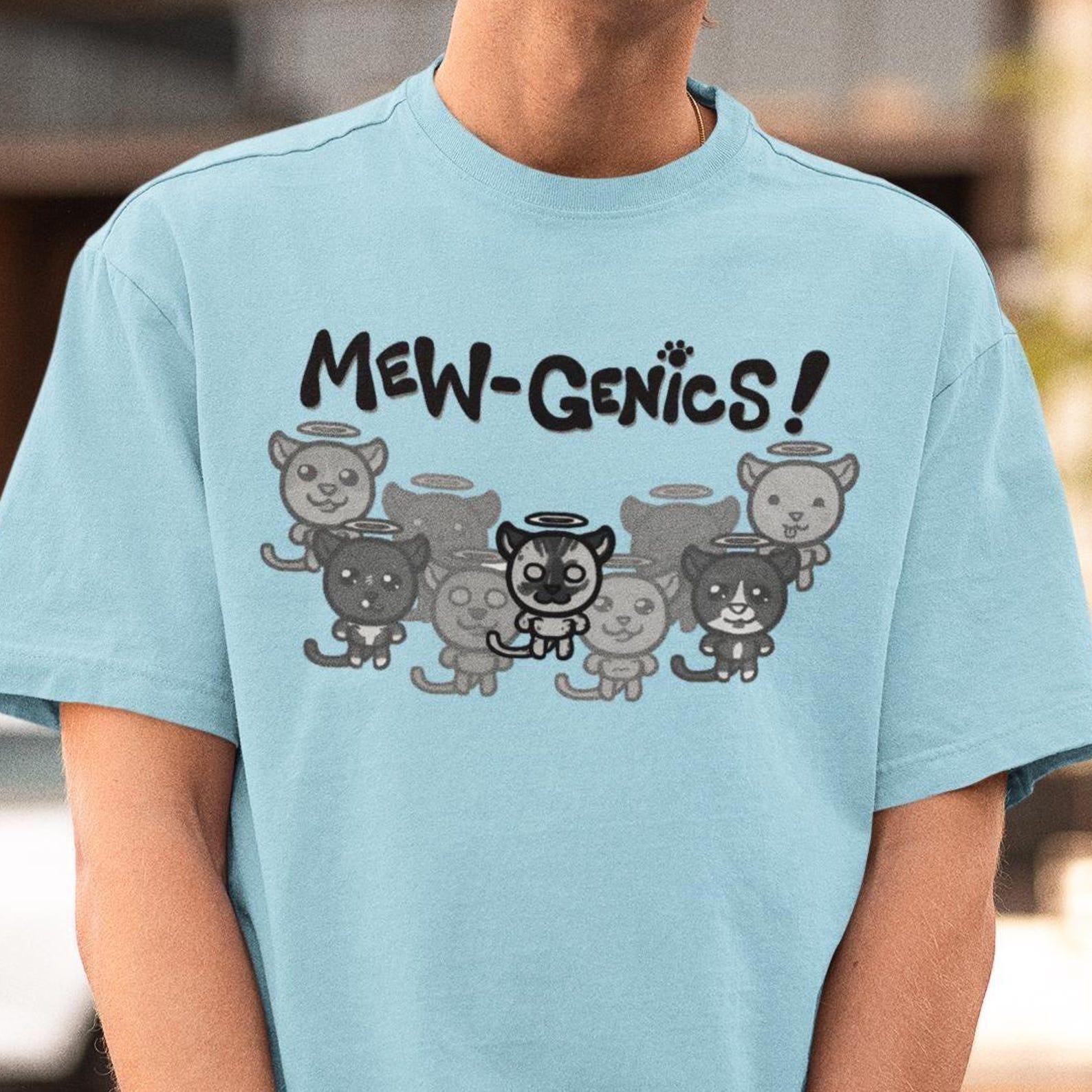 Mewgenics Game Shirt - Indie Gamer Tshirt,Mewgenics Merch 4XL