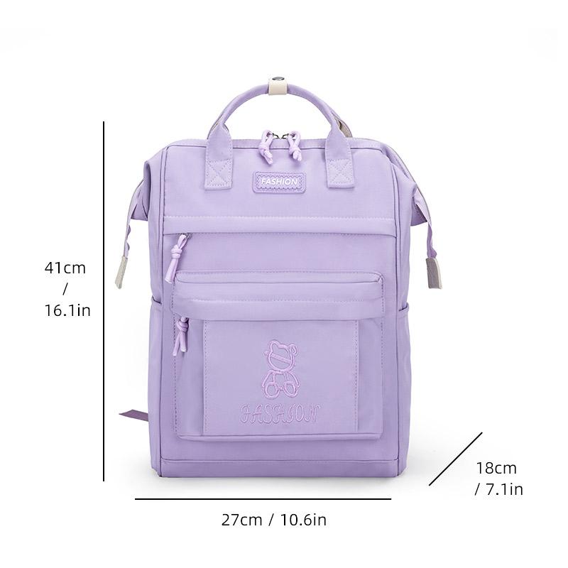 Schoolbag Female High School Junior High School Student Japanese Style Preppy Style Backpack College Student Backpack