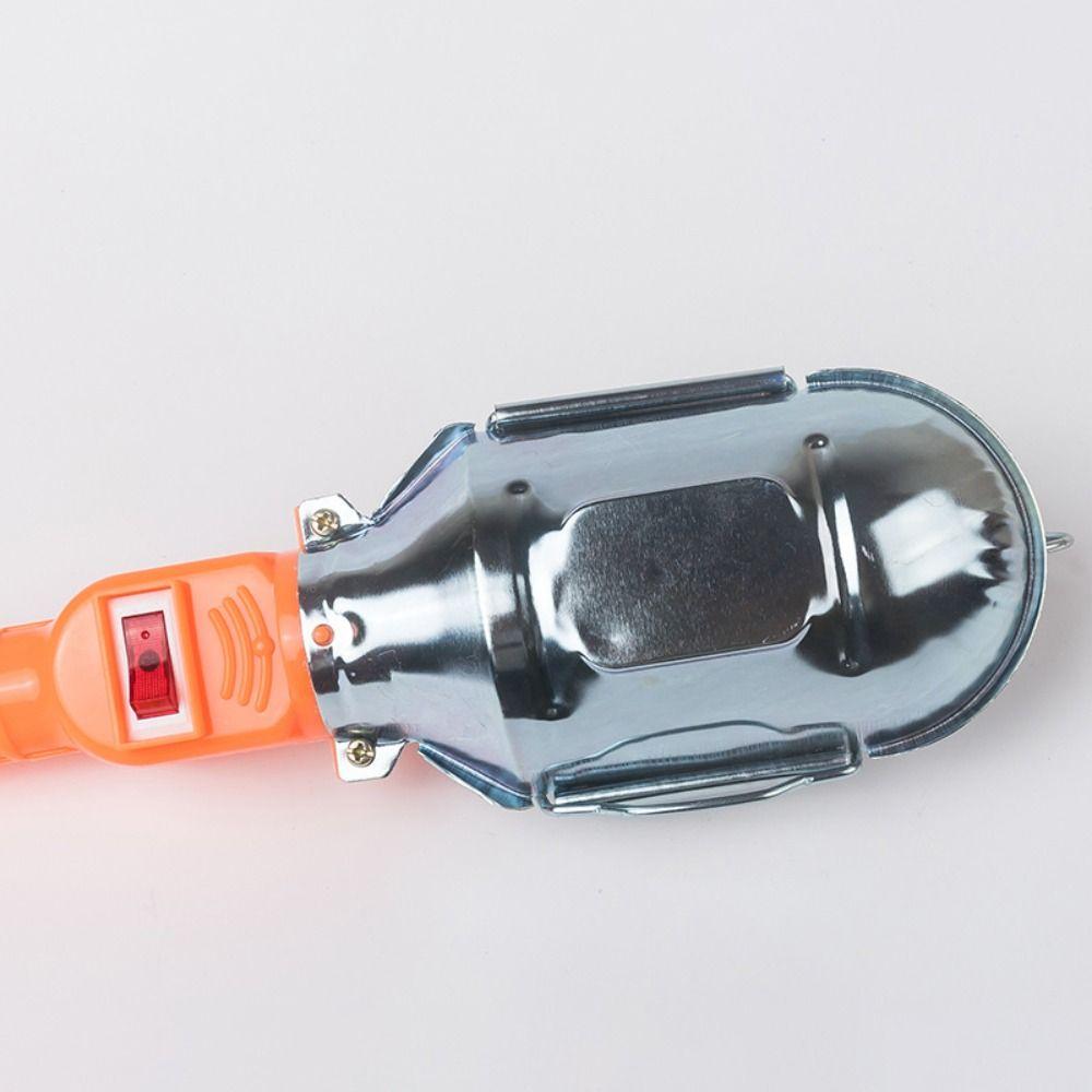 Long-Lasting Durability Inspection Lamp Iron Cover Portable Repair Light for EU/UK Car Maintenance