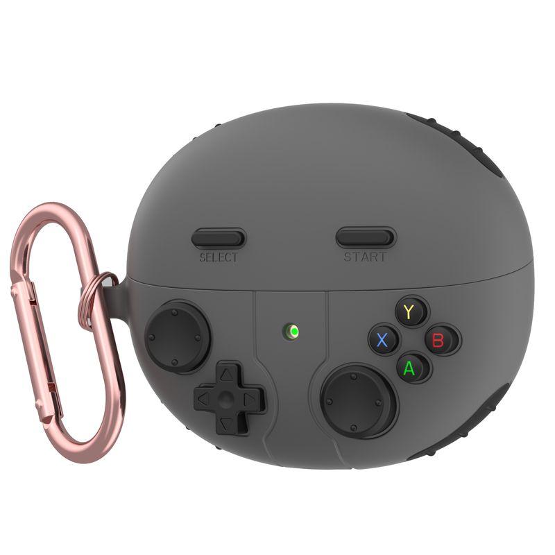 

Бесплатный клипса-зажим для уха Чехол для наушников Защитный чехол Стильный Креативный Чехол для наушников в виде игровой консоли Жидкий силикон Минималистичный Ударопрочный Мягкий чехол Huawei Free Clip Core Black